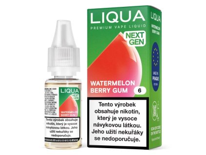e-liquid LIQUA Next Gen - Watermelon Berry Gum 10ml (Nikotin 6 mg)