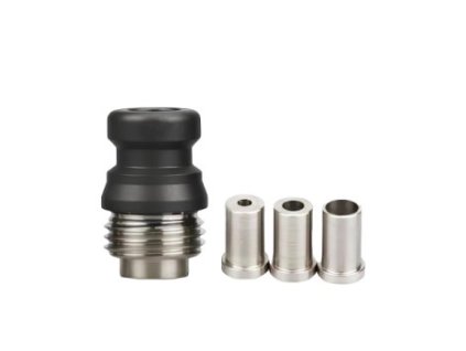 Boro Drip Tip s vyměnitelnými AFC redukcemi (Barva Gunmetal)