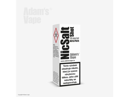 Adams vape Nicsalt Shot 10 ml 20 mg/ml, 75/25 VG/PG