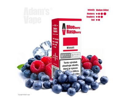 Adams Vape Nicsalt - Blueberry Raspberry 10ml (Nikotin 10 mg)
