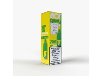 RIOT Connex POD náplň - Sicilian Lemon and Lime Fizz (Nikotin 10 mg - Kolek Q)
