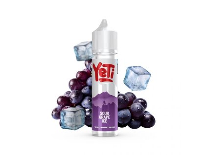 Příchuť Yeti Summit Series SnV - Sour Grape Ice 10ml