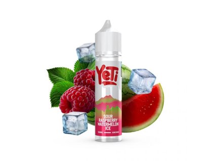Příchuť Yeti Summit Series SnV - Sour Raspberry Watermelon Ice 10ml