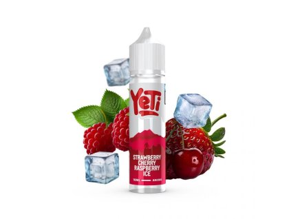 Příchuť Yeti Summit Series SnV - Strawberry Cherry Raspberry Ice 10ml