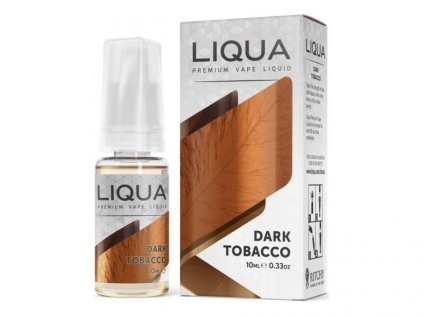e-liquid LIQUA Elements Dark Tobacco 10ml (Nikotin 0 mg - BEZ NIKOTINU)