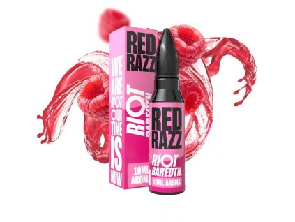 Příchuť Riot Squad - BAR EDTN - Red Razz / Malinová tříšť 10ml SnV