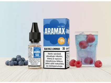 Aramax blue razz lemonade