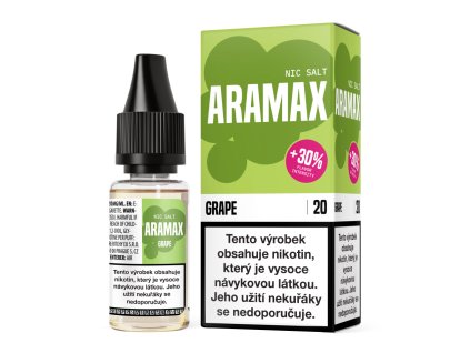 Aramax Salt - Grape 10ml (Nikotin 10 mg - Kolek R)