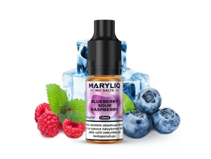 Nikotinová Sůl Lost Mary MARYLIQ Blueberry Sour Raspberry 10ml (Nikotin 10 mg)