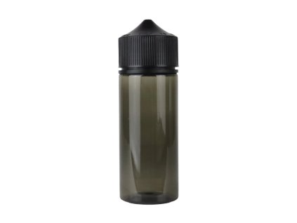 Úzká unicorn lahvička s odklopným uzávěrem - 120ML (Barva Černá)