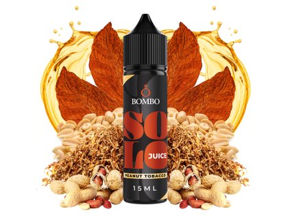 Příchuť SNV Bombo - Solo Juice - Peanut Tobacco 15ml