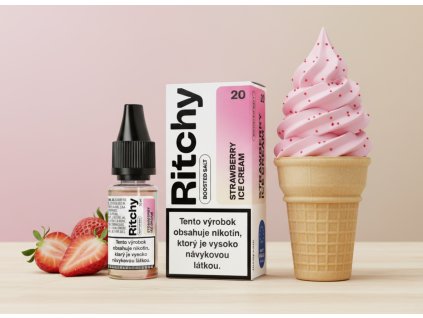 Ritchy strawberry ice cream