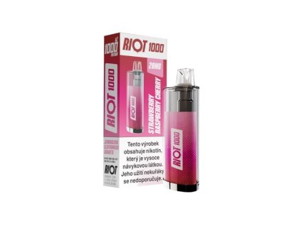 riot 1000 strawberry raspberry cherry