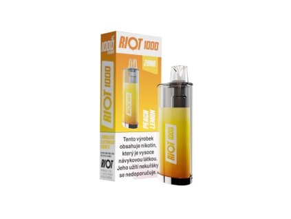Riot 1000 peach lemon