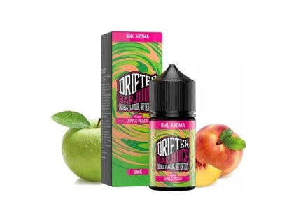 Příchuť Drifter Bar Juice - Apple Peach SnV 6/30ml