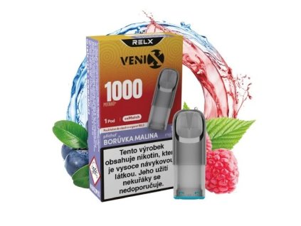 venix náplň borůvka malina