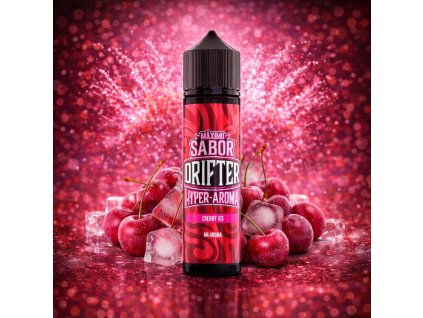 velky juice sauz drifter juice hyper cherry ice 5ml 60ml shake and vape