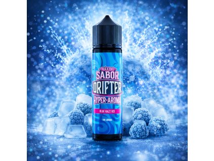 velky juice sauz drifter juice hyper blue razz ice 5ml 60ml shake and vape