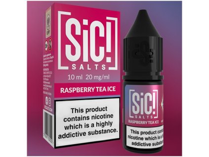 Nikotinová Sůl Sic! Salts - Raspberry Tea Ice 10ml - 10mg