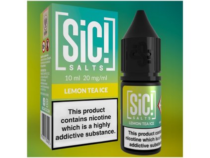 Nikotinová Sůl Sic! Salts - Lemon Tea Ice 10ml - 10mg