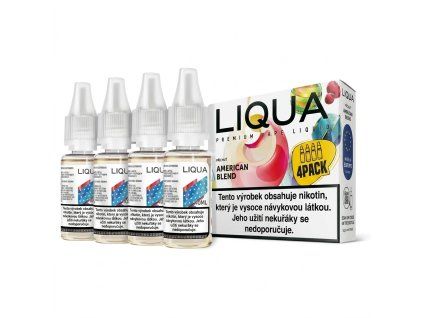 Liqua 4-Pack 10ml American Blend