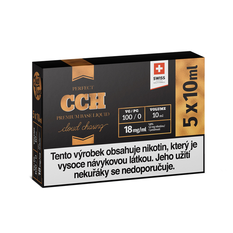 JustVape CCH Booster 100VG/0PG 5x10ml - 18mg