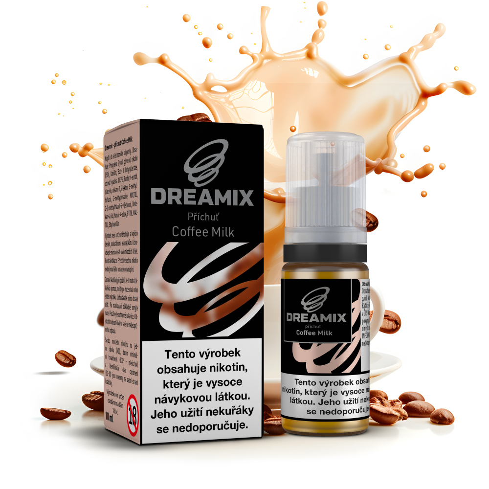 Dreamix - Káva s mlékem / Coffee Milk Nikotin: 3 mg