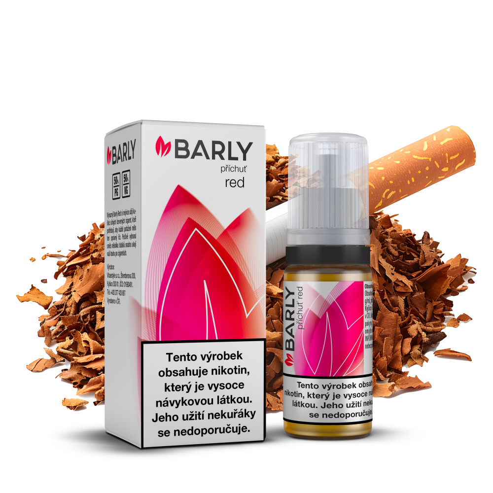 E-liquid Barly - Red 10ml Nikotin: 10 mg
