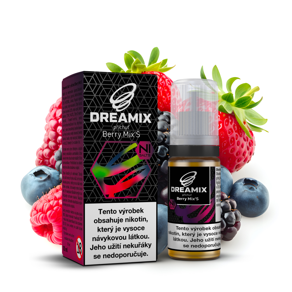 Nikotinová sůl Dreamix Berry Mix's – lesní směs, 10 mg