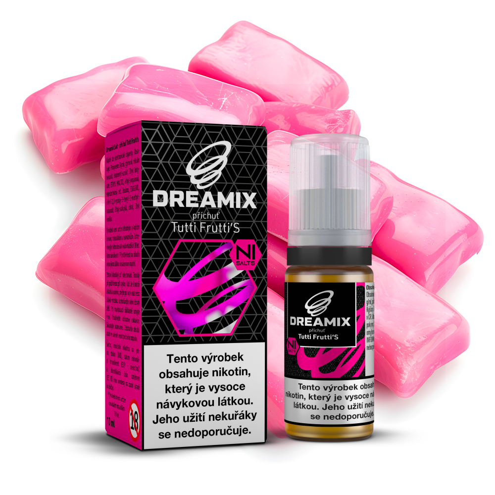 Nikotinová sůl Dreamix Bubblegum's – žvýkačka, 20 mg