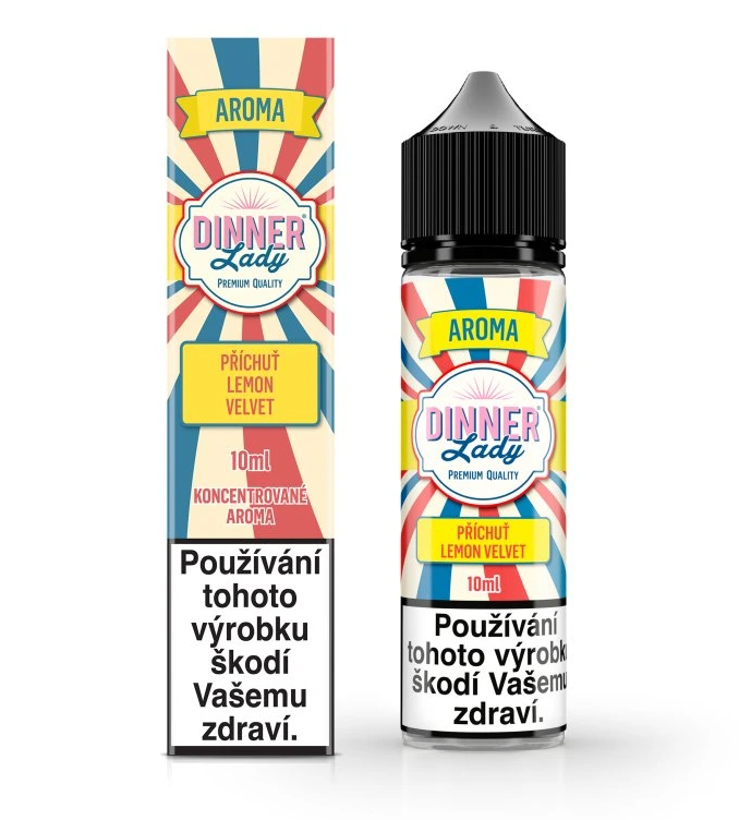 Příchuť Dinner Lady Desserts Lemon Velvet 10ml