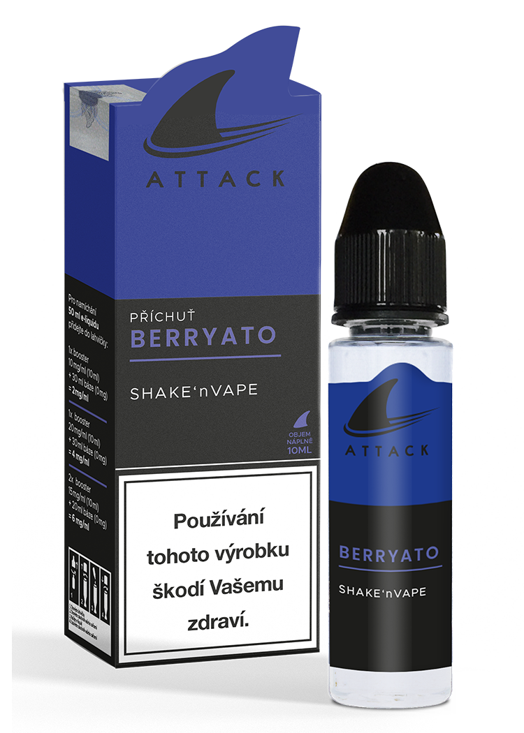 Příchuť Imperia - Shark Attack - Berryato / Ledová lesní směs 10ml SnV