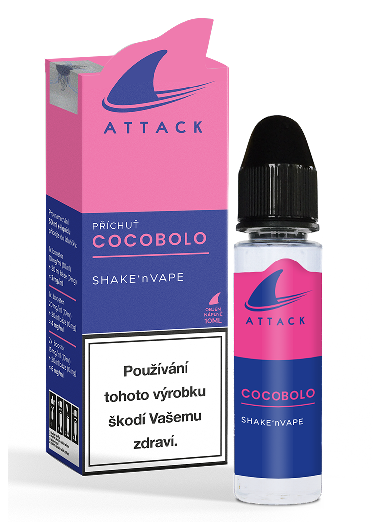 Příchuť Imperia - Shark Attack - Cocobolo / Tropické ovoce s kokosovým mlékem 10ml SnV
