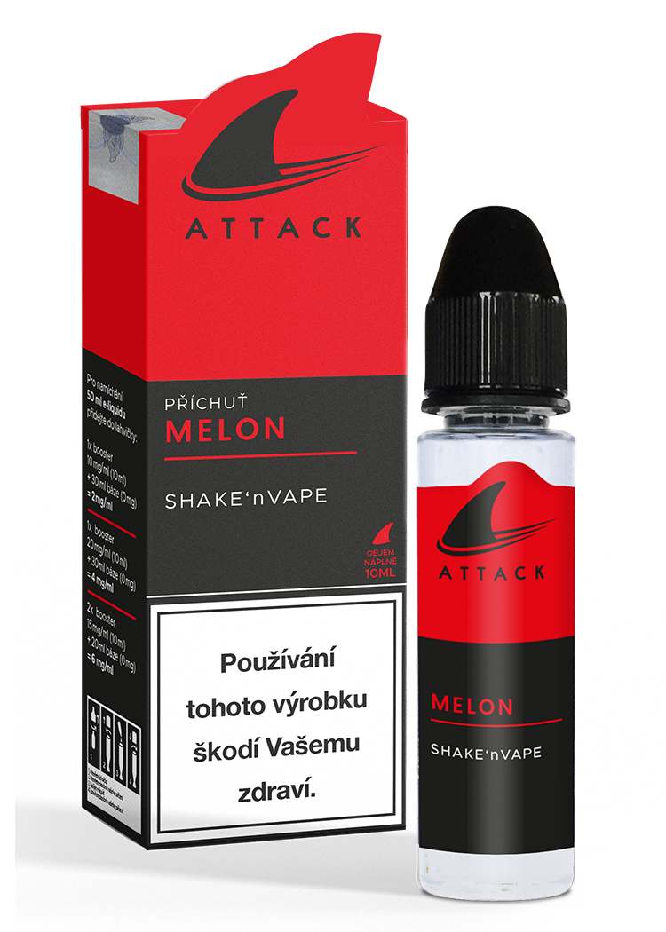 Příchuť Imperia - Shark Attack - Melon / Ledový meloun a třešeň 10ml SnV