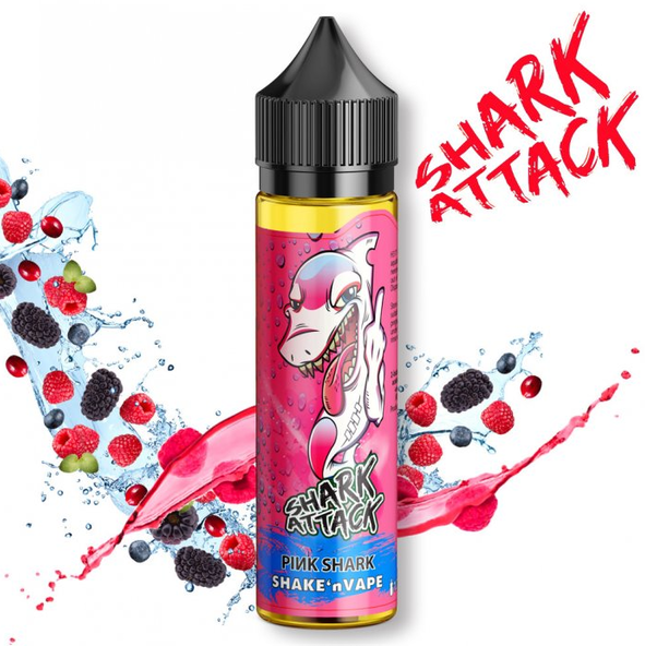 Příchuť Imperia - Shark Attack - Pink / Jahodovo-malinový mix s rybízem 10ml SnV