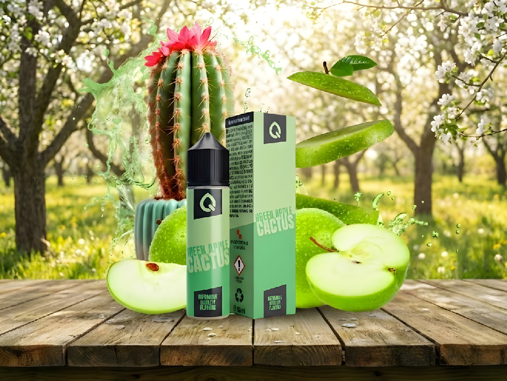 Příchuť Infamous Liqonic SNV - Green Apple Cactus - kaktus a zelené jablko - 10ml