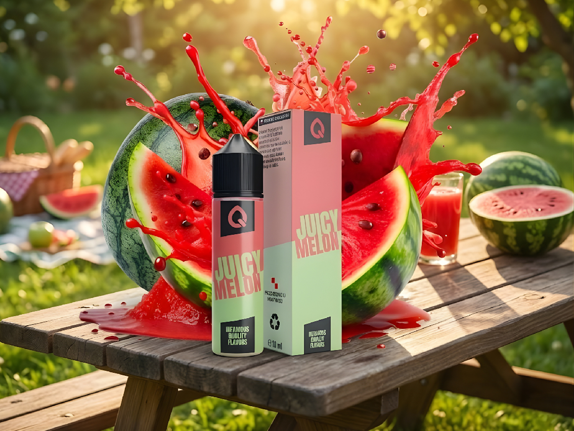 Příchuť Infamous Liqonic SNV - Juicy Melon - šťavnatý meloun - 10ml