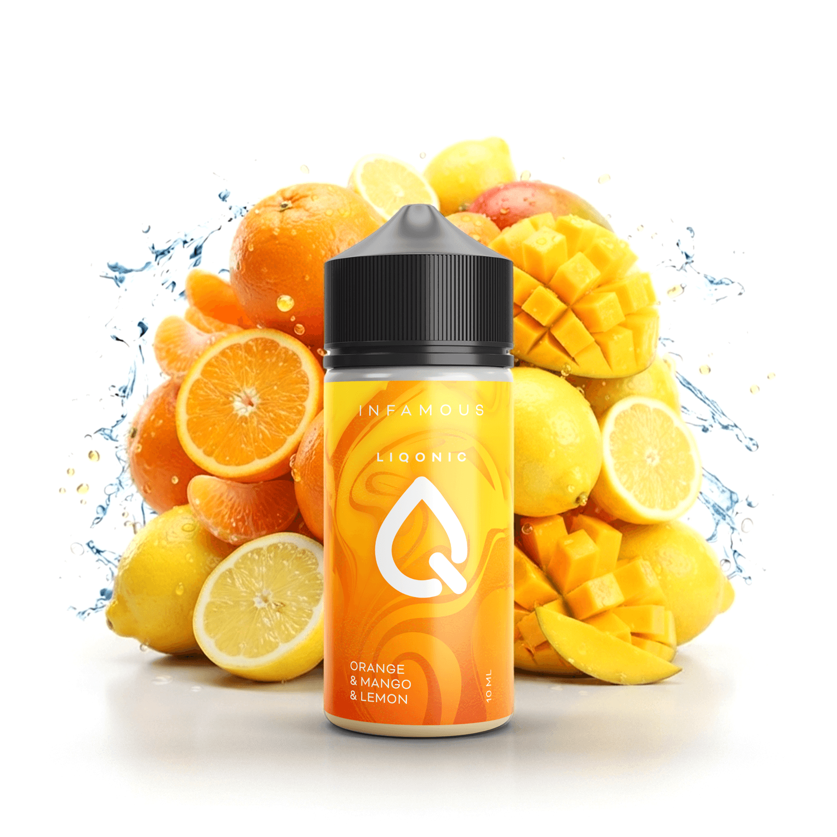 Příchuť Infamous Liqonic SNV - Orange Mango Lemon - pomeranč mango citrón - 10ml/100