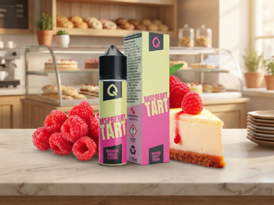 Příchuť Infamous Liqonic SNV - Raspberry Tart - malinový koláč - 10ml