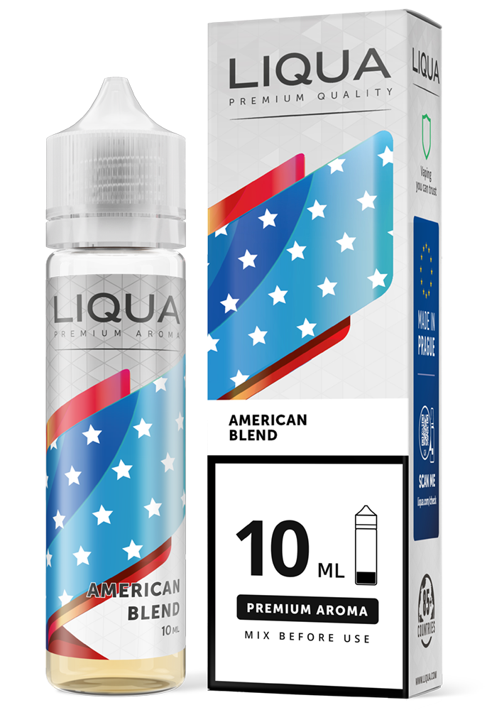Ritchy - Liqua Příchuť LIQUA - Mix&Go - American Blend 10ml SnV