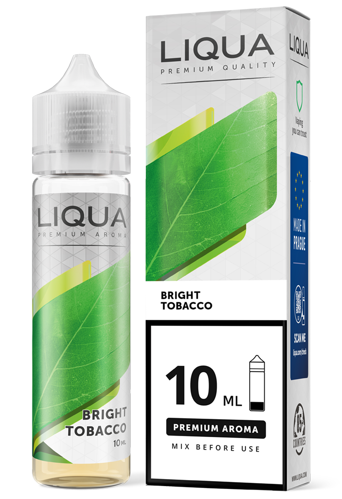 Ritchy - Liqua Příchuť LIQUA - Mix&Go - Bright Tobacco 10ml SnV