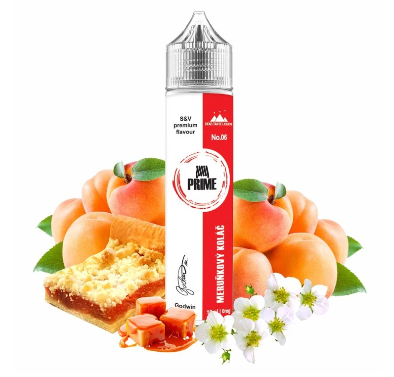 Star Taste Liquids Příchuť Prime - Meruňkový Koláč 10ml SnV