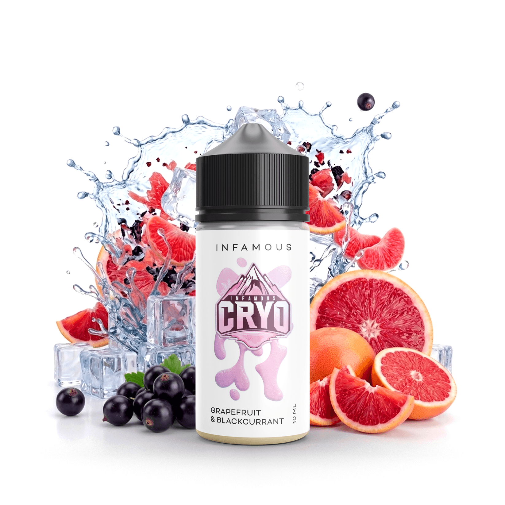 Příchuť Infamous Cryo - Grapefruit and Blackcurrant 10ml/100 SnV