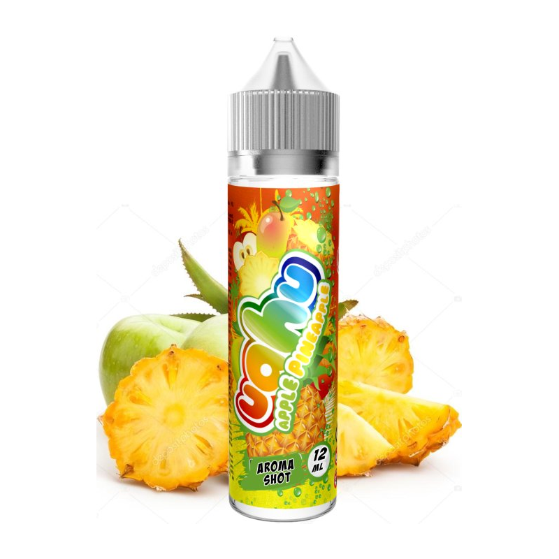 UAHU E-liquid Lab Příchuť UAHU - Apple Pineapple 12ml SnV