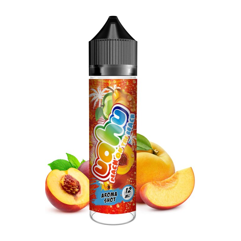 UAHU E-liquid Lab Příchuť UAHU - Peach on the Beach 12ml SnV