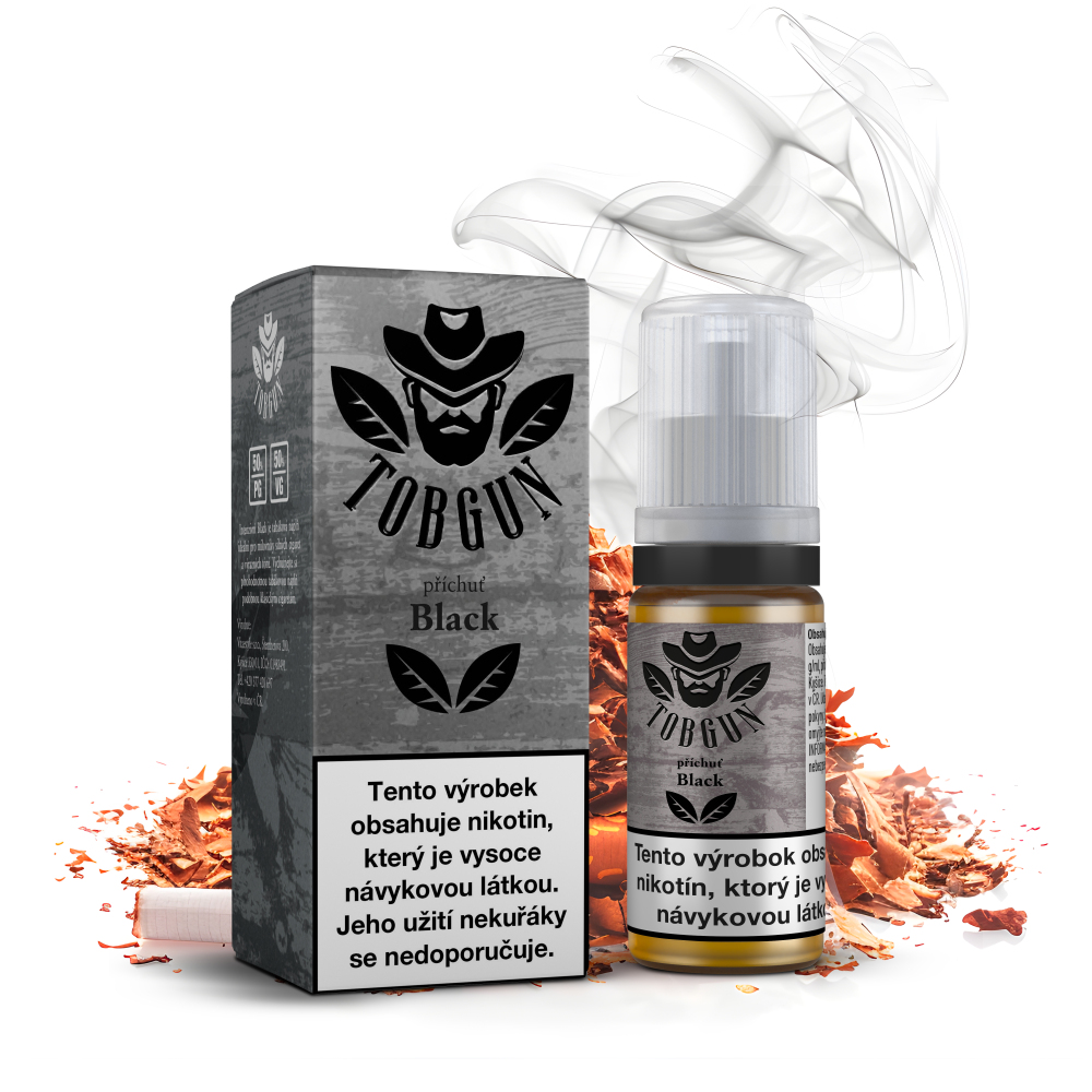 TobGun - BLACK Nikotin: 12 mg