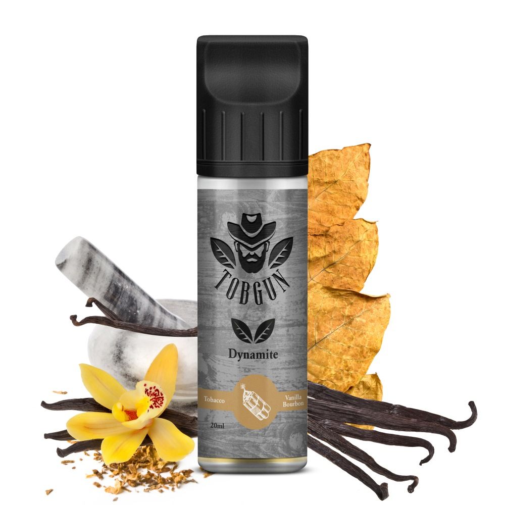 Příchuť TobGun - Dynamite / Tabák a Vanilka 10ml SnV