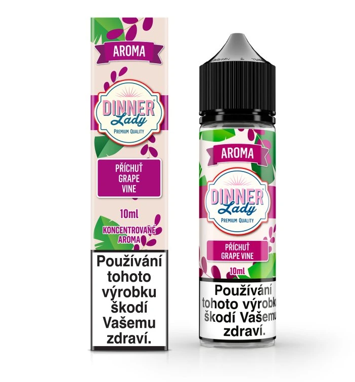 Příchuť Dinner Lady Fruits Grape Vine 10ml