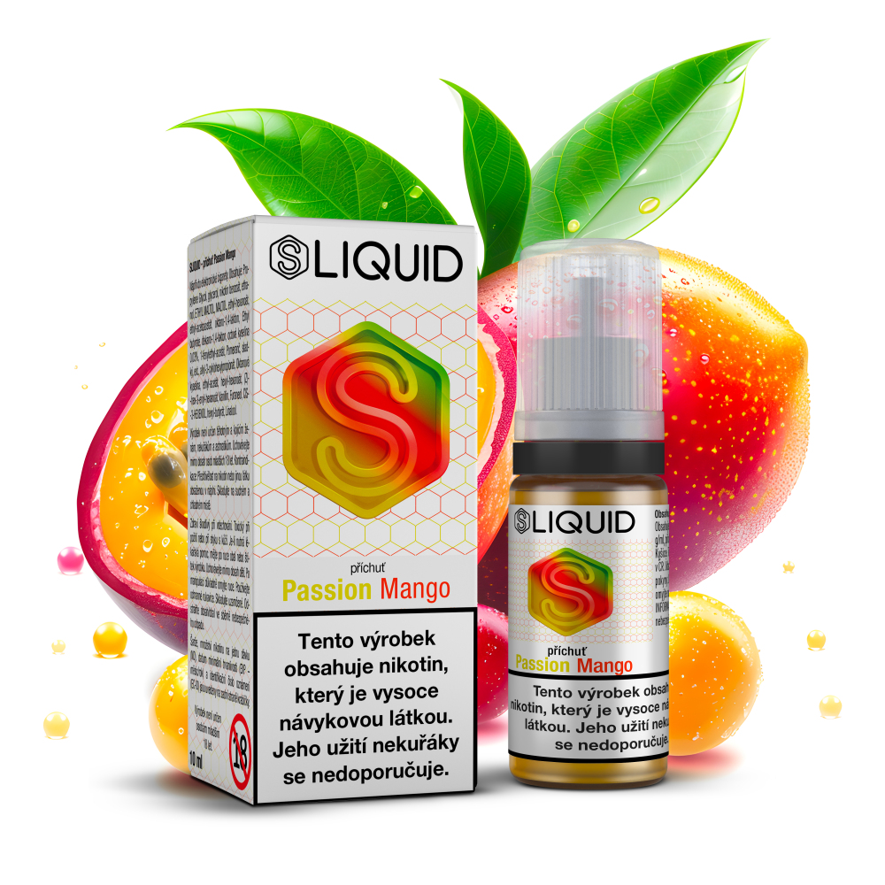 S - Liquid SLiquid - Marakuja a mango / Passion Mango Nikotin: 20 mg