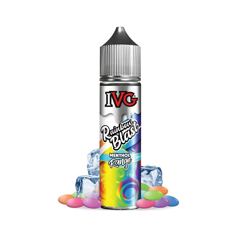 I love VG (UK) Příchuť IVG SnV: Menthol Rainbow Blast / Chladivé sladké bonbony 18ml